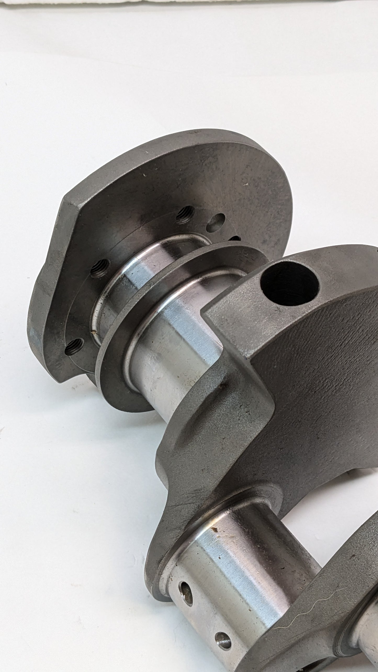 LIBERTY PERFORMANCE FORGED 4340 STEEL CRANKSHAFT BIG BLOCK CHEVY 4.375" STROKE CENTER COUNTER WEIGHT INTERNAL BALANCE ZR-4375