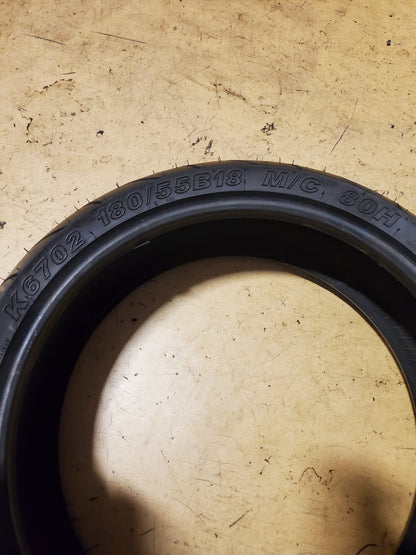KENDA K6702 CATACLYSM BSW 180 55 18 80H REAR MOTORCYCLE TIRE 03060910