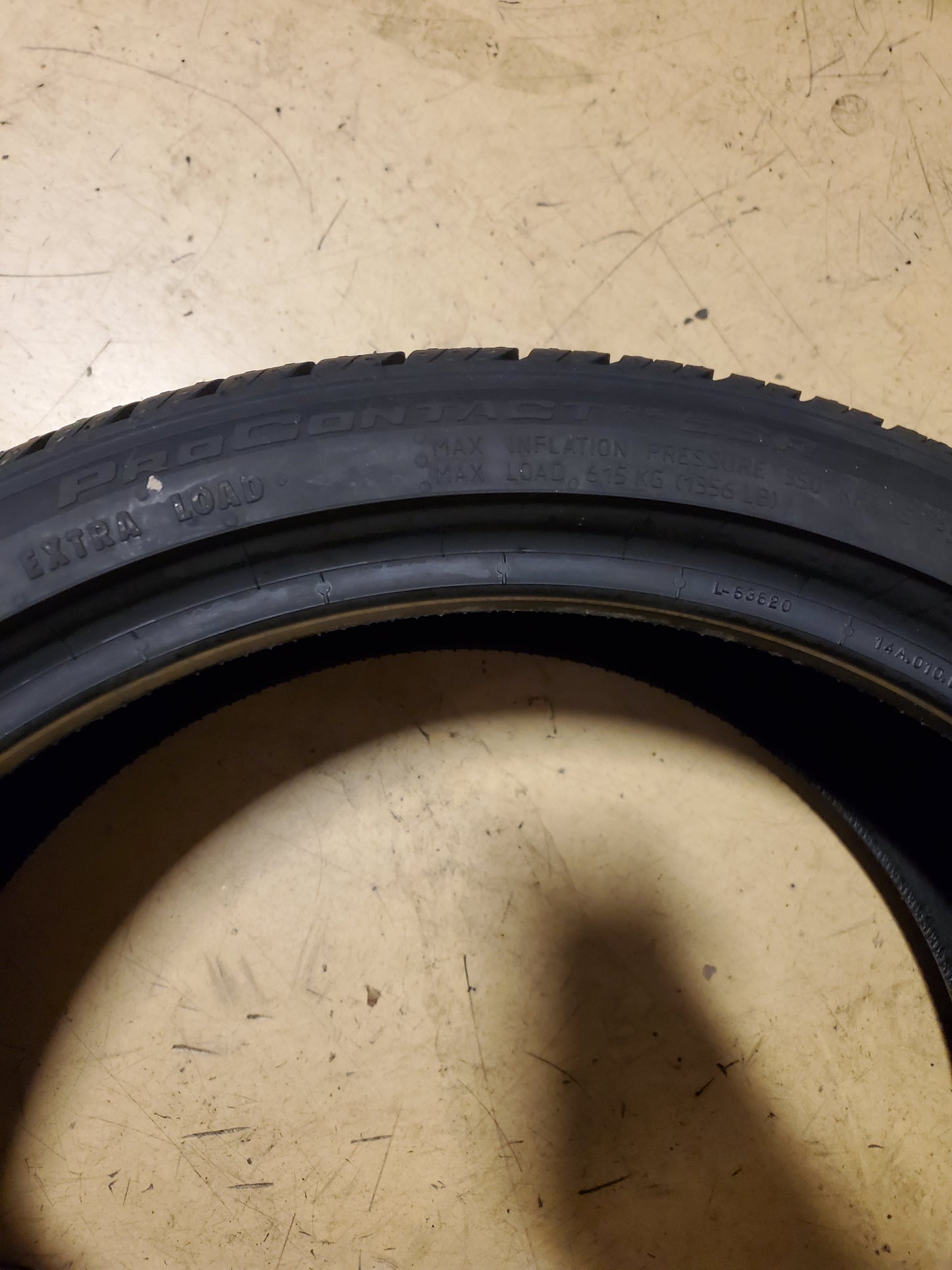 CONTINENTAL PROCONTACT RX SSR BSW P 235 35 19 91V XL ALL SEASON TIRE 15500150000