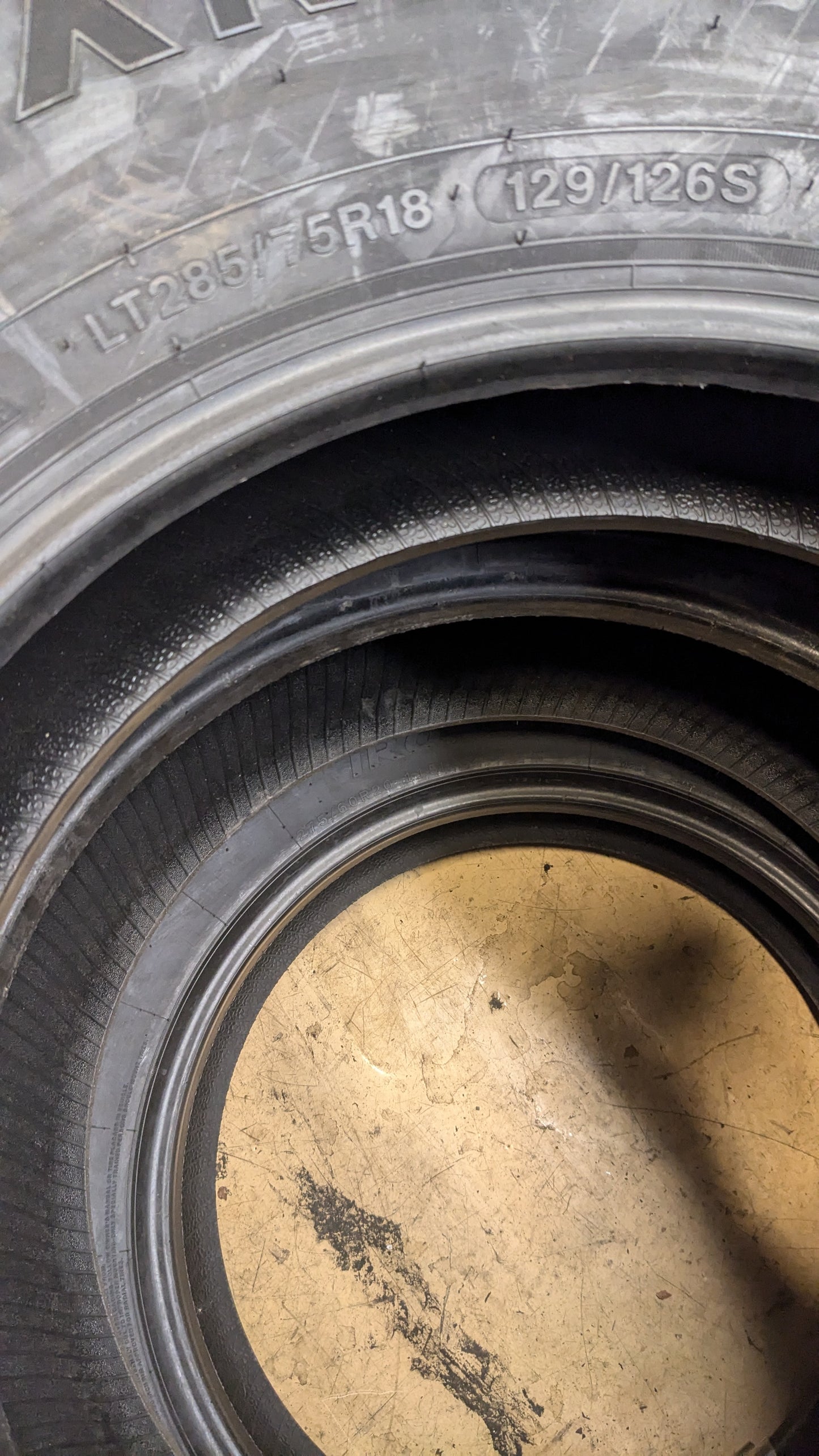ARISUN ARESTA A/T ZG06 BSW LT 285 75 18 129/126S 10PLY ALL TERRAIN TIRE TH85987