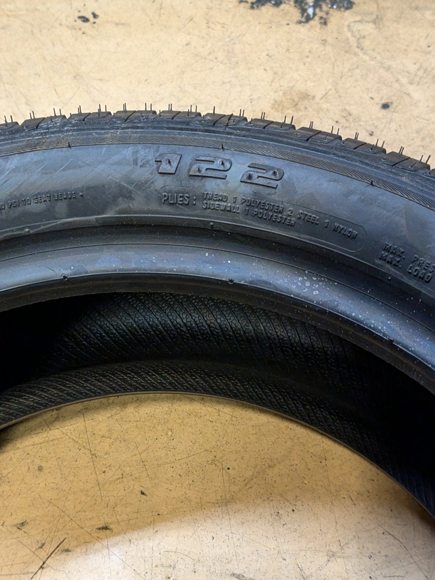 NOS ACHILLES 122 BSW P 185 55 15 86H XL ALL SEASON TIRE MAF185515H