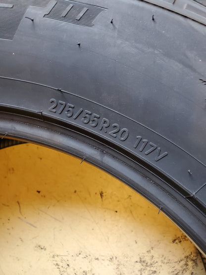 2 TOYO PROXES ST III BSW P 275 55 20 117V XL PERFORMANCE TIRE 247500