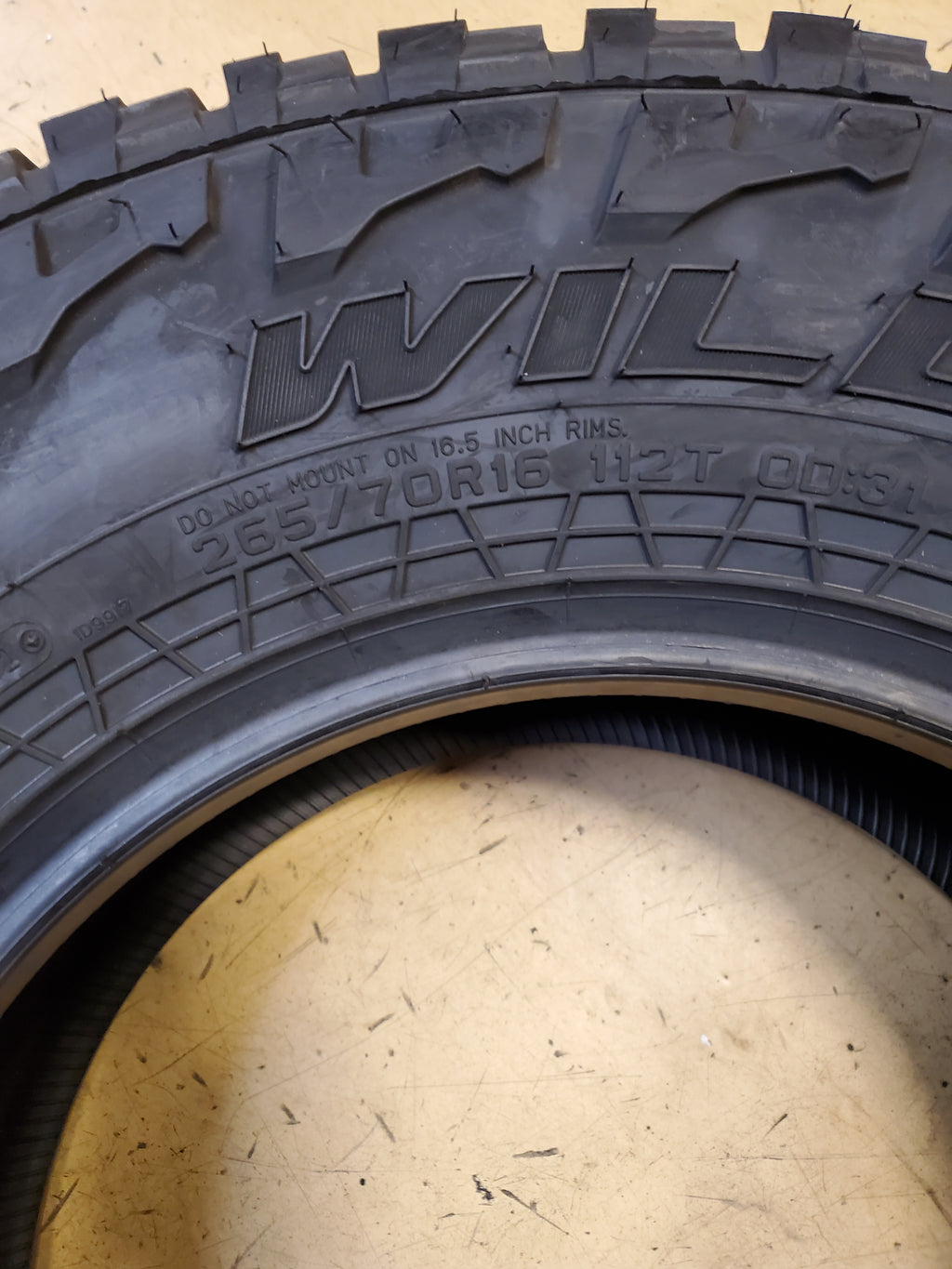 FALKEN WILDPEAK AT3W BSW P 265 70 16 112T ALL TERRAIN TIRE 28034667