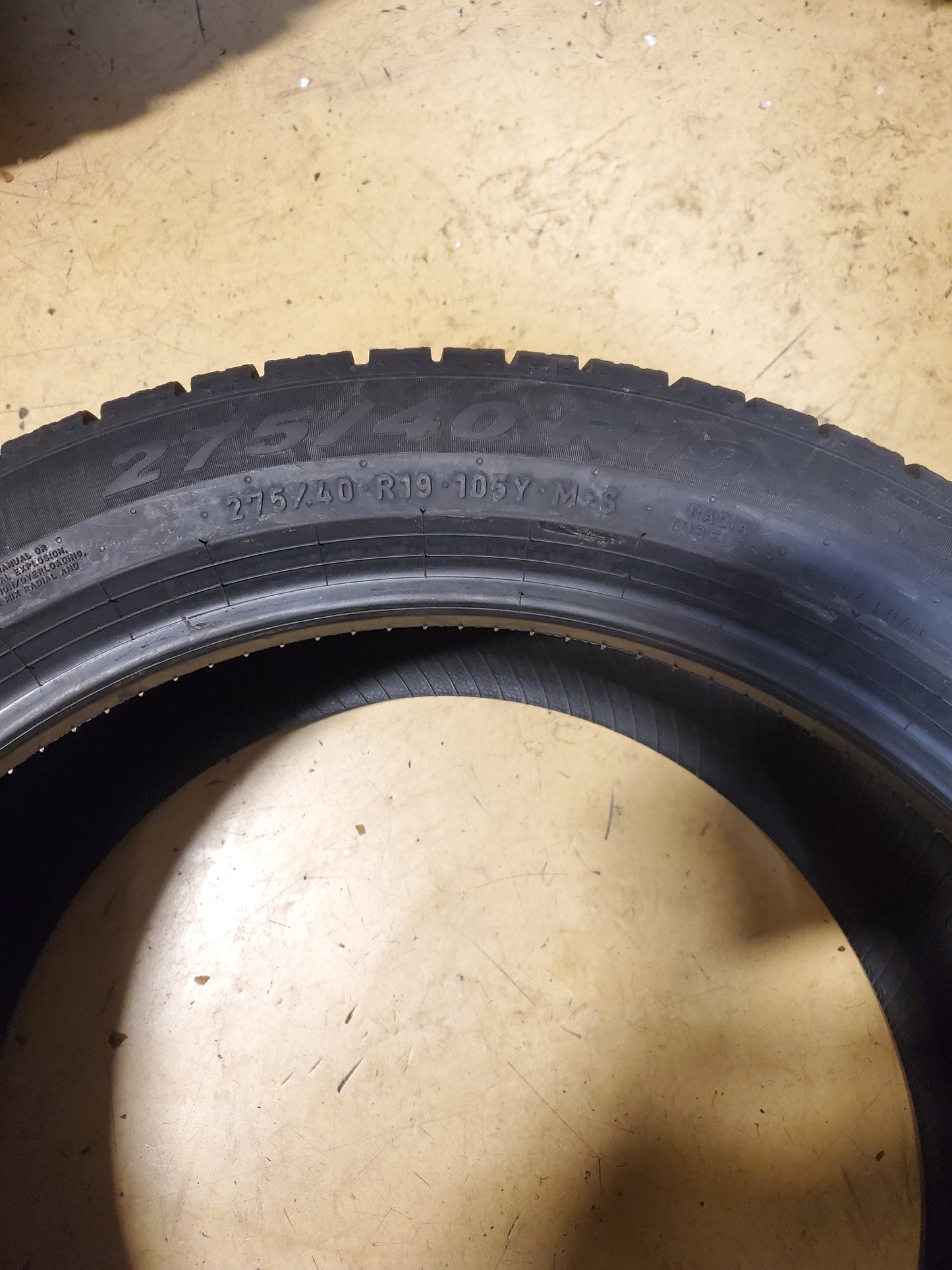 PIRELLI P ZERO ALL SEASON PLUS 3 BSW P 275 40 19 105Y XL UHP TIRE 4085900