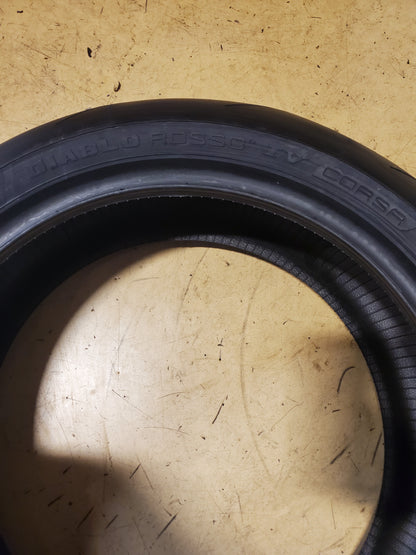 PIRELLI DIABLO ROSSO IV CORSA BSW P 200 60 17 80W REAR MOTORCYCLE TIRE 4150900