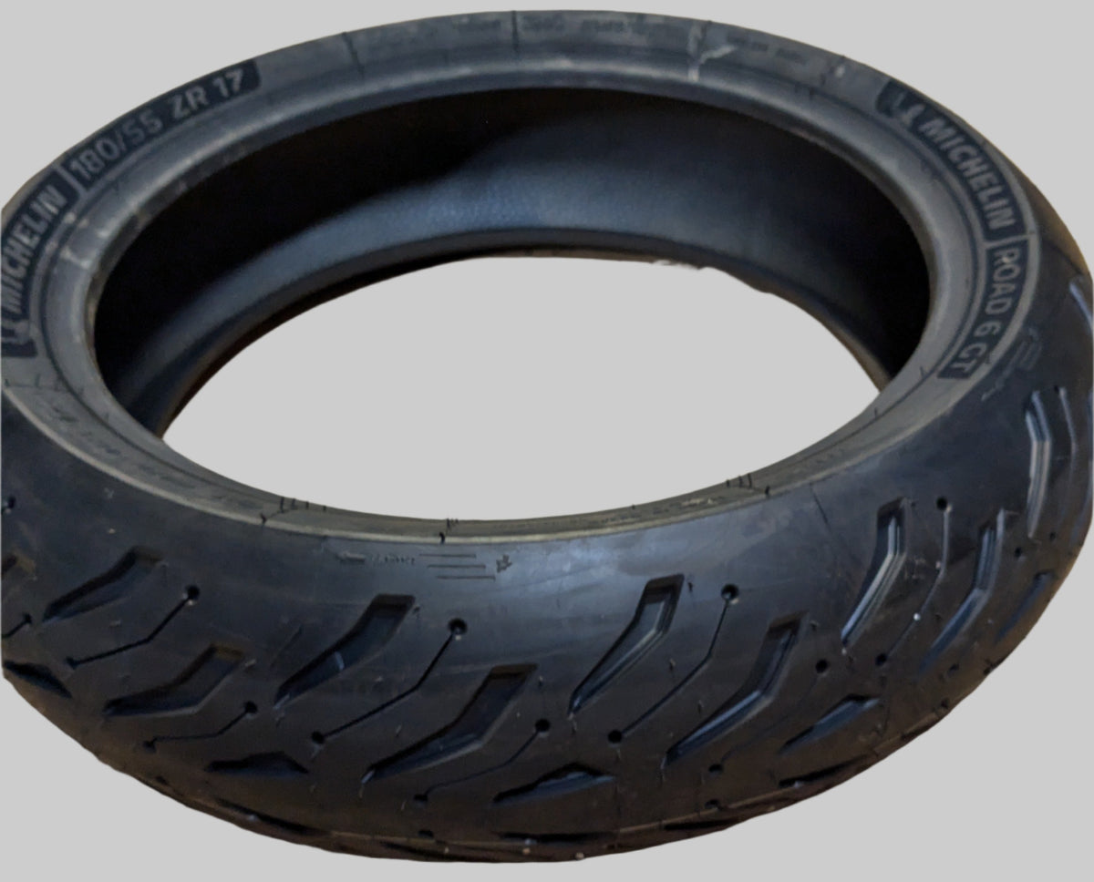 MICHELIN ROAD 6 GT BSW 180 55 17 73W REAR MOTORCYCLE TIRE 51006