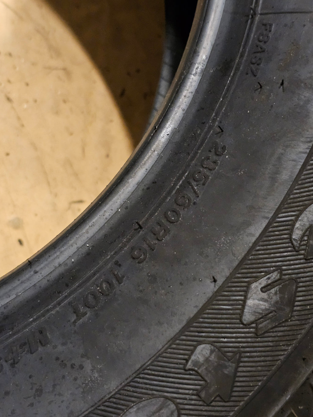 FIRESTONE ALL SEASON P 235 60 16 100T SL TIRE 004068