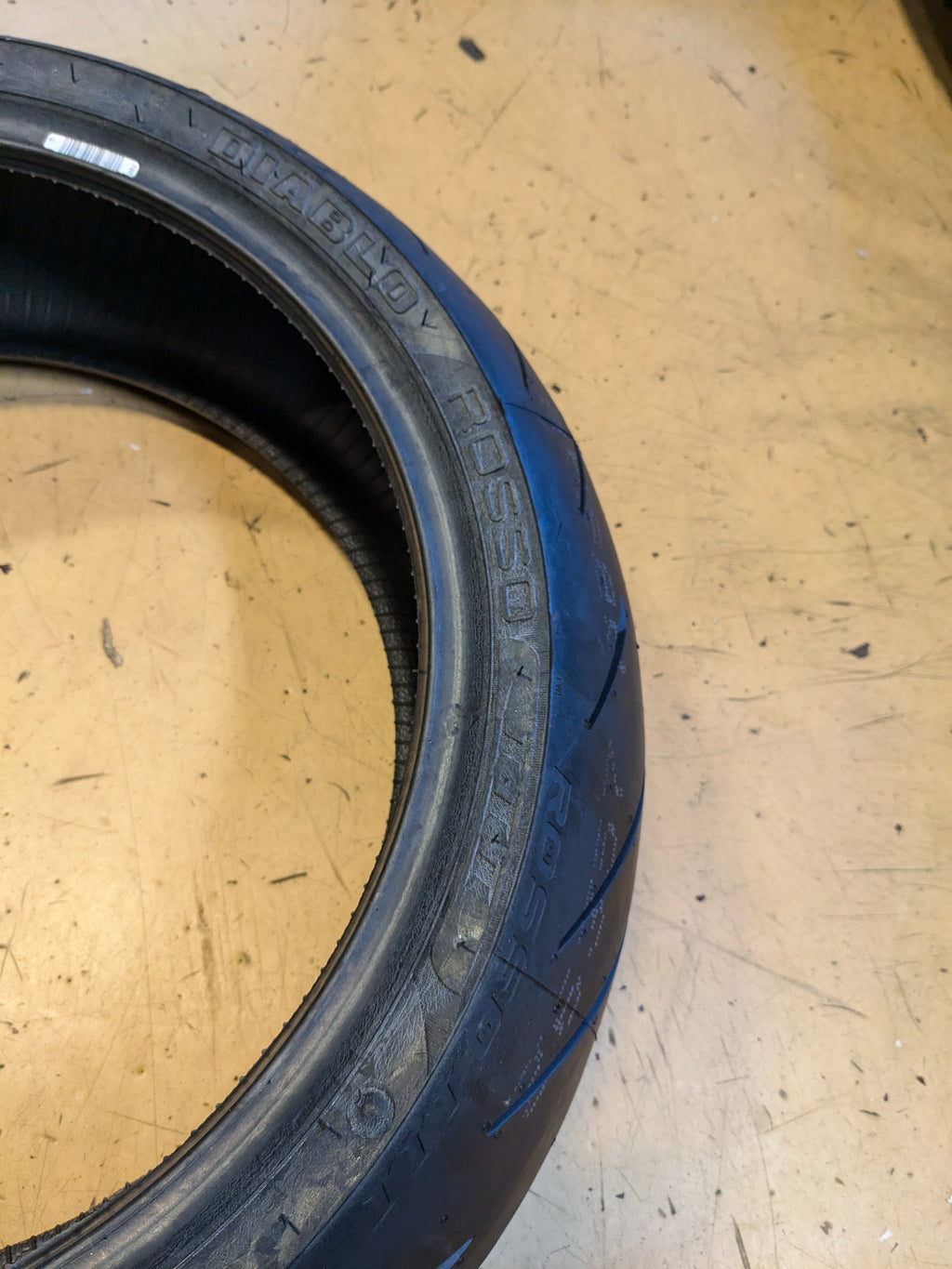 PIRELLI DIABLO ROSSO III 190 50 17 73W REAR MOTORCYCLE TIRE 2635700