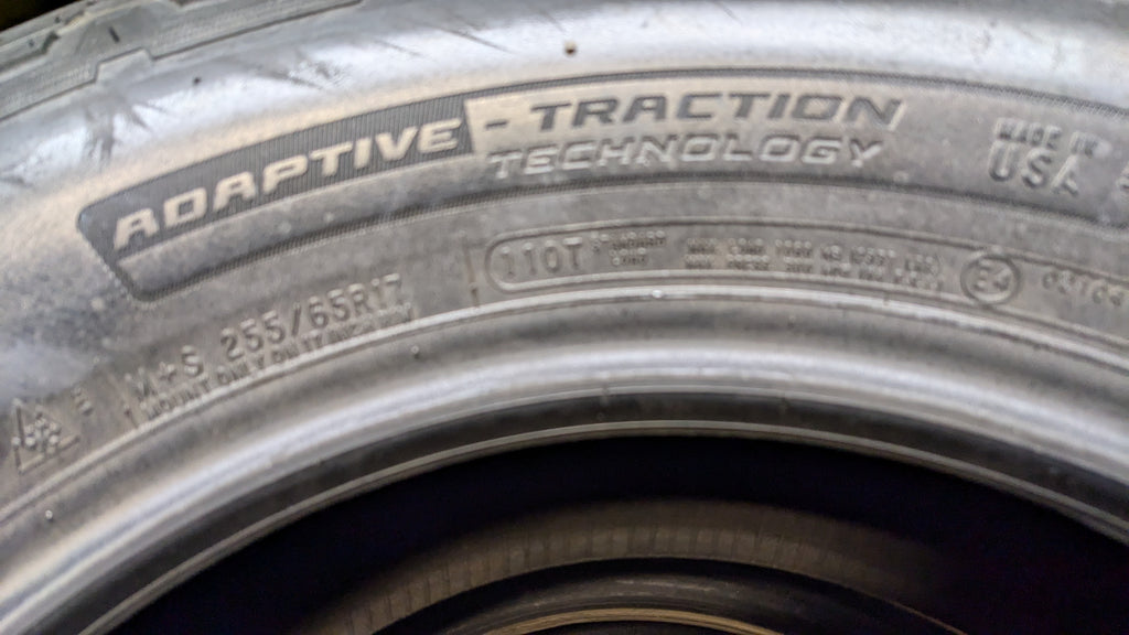 COOPER DISCOVERER AT3 45 OWL P 255 65 17 110T ALL TERRAIN TIRE 171023010