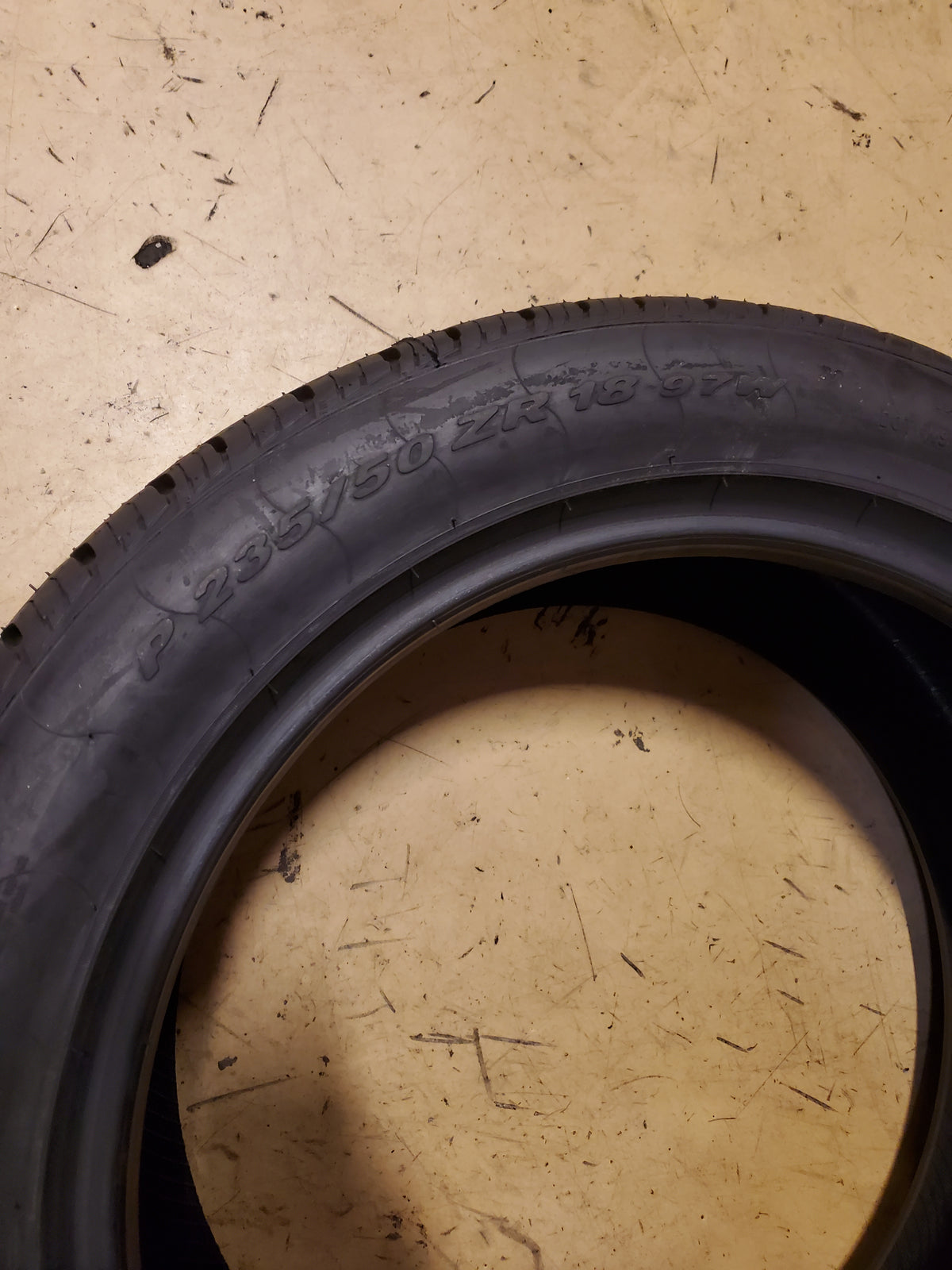 4 PIRELLI P ZERO NERO ALL SEASON BSW P 235 50 18 97W UHP TIRE 1636700