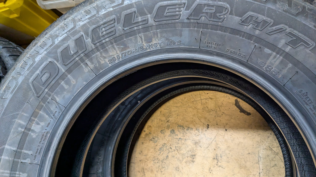 BRIDGESTONE DUELER H/T 685 BSW P 265 70R 18 116T ALL SEASON TIRE 003215