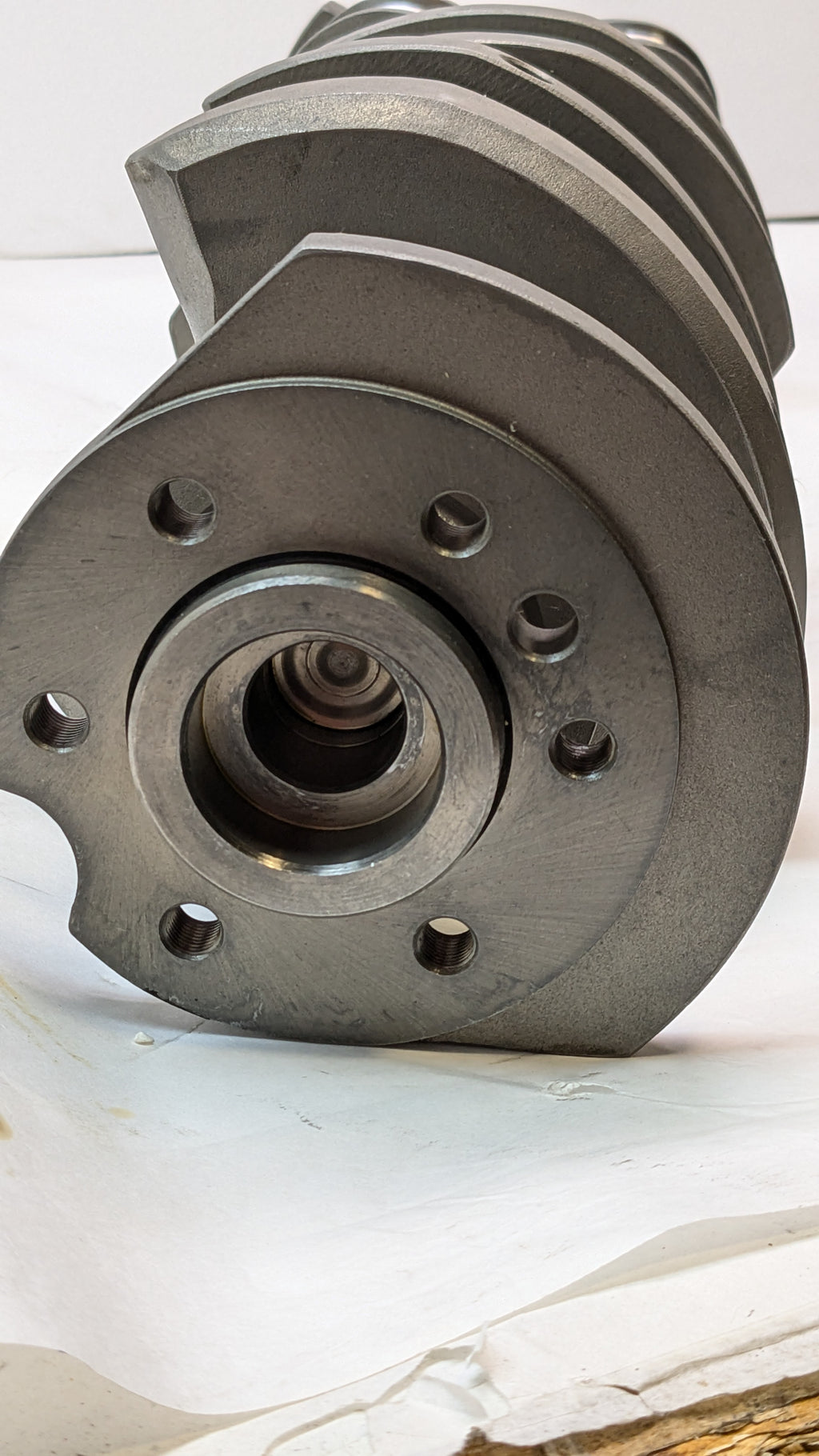 LIBERTY PERFORMANCE FORGED 4340 STEEL CRANKSHAFT BIG BLOCK CHEVY 4.375" STROKE CENTER COUNTER WEIGHT INTERNAL BALANCE ZR-4375