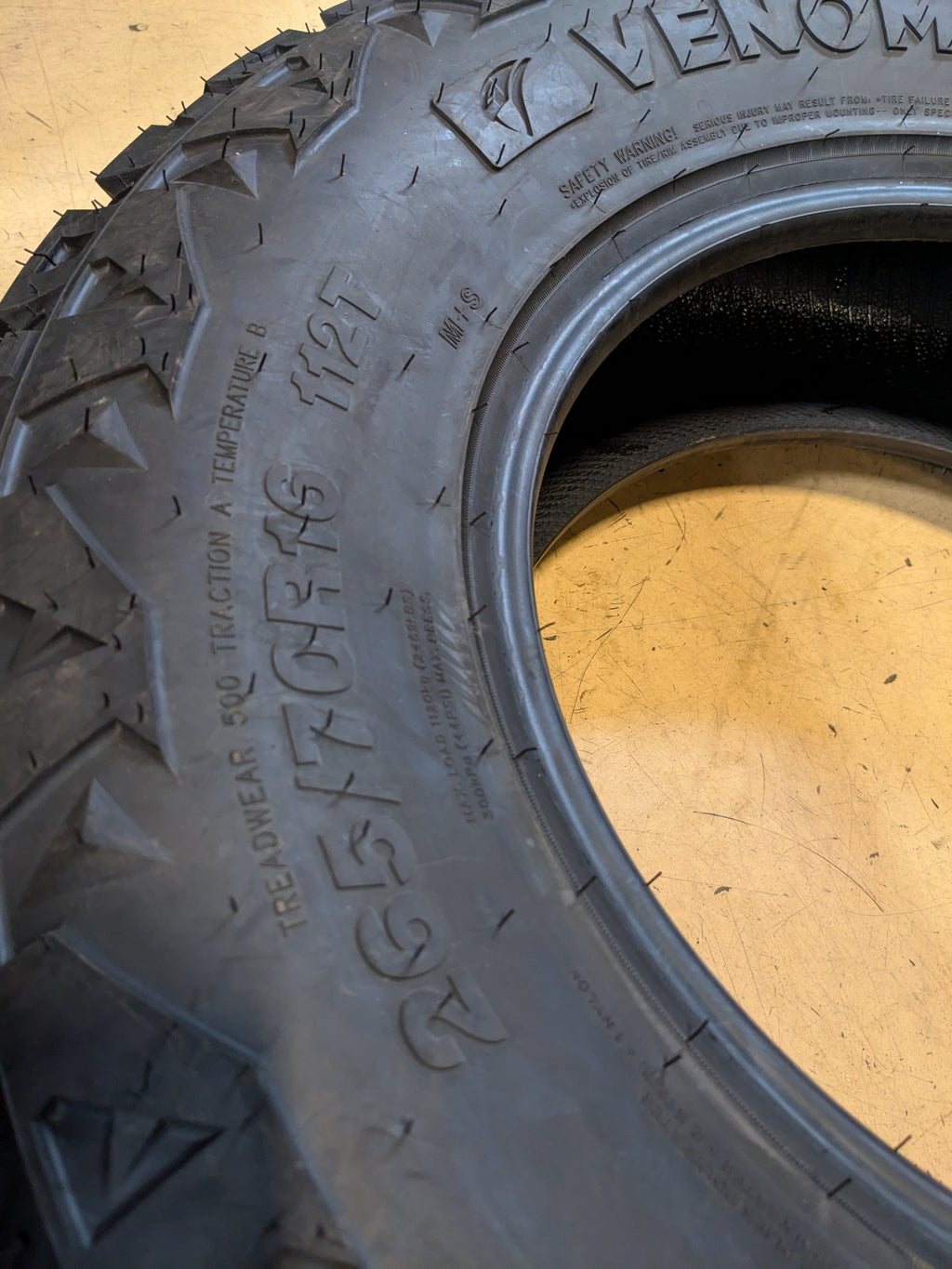 VENOM POWER TERRA HUNTER X/T BSW LT 265 70 16 112T RUGGED TERRAIN TIRE TVPXT65
