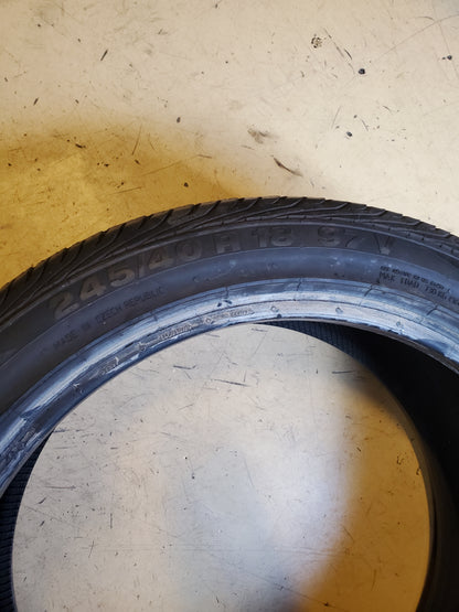 4 CONTINENTAL CONTIPROCONTACT BSW P 245 40 18 97V XL ALL SEASON TIRE 03504430000