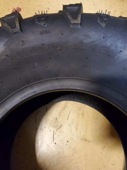 MCKINLEY X611 BSW 27 12 12 60J 6PLY ATV/UTV TIRE MX271212