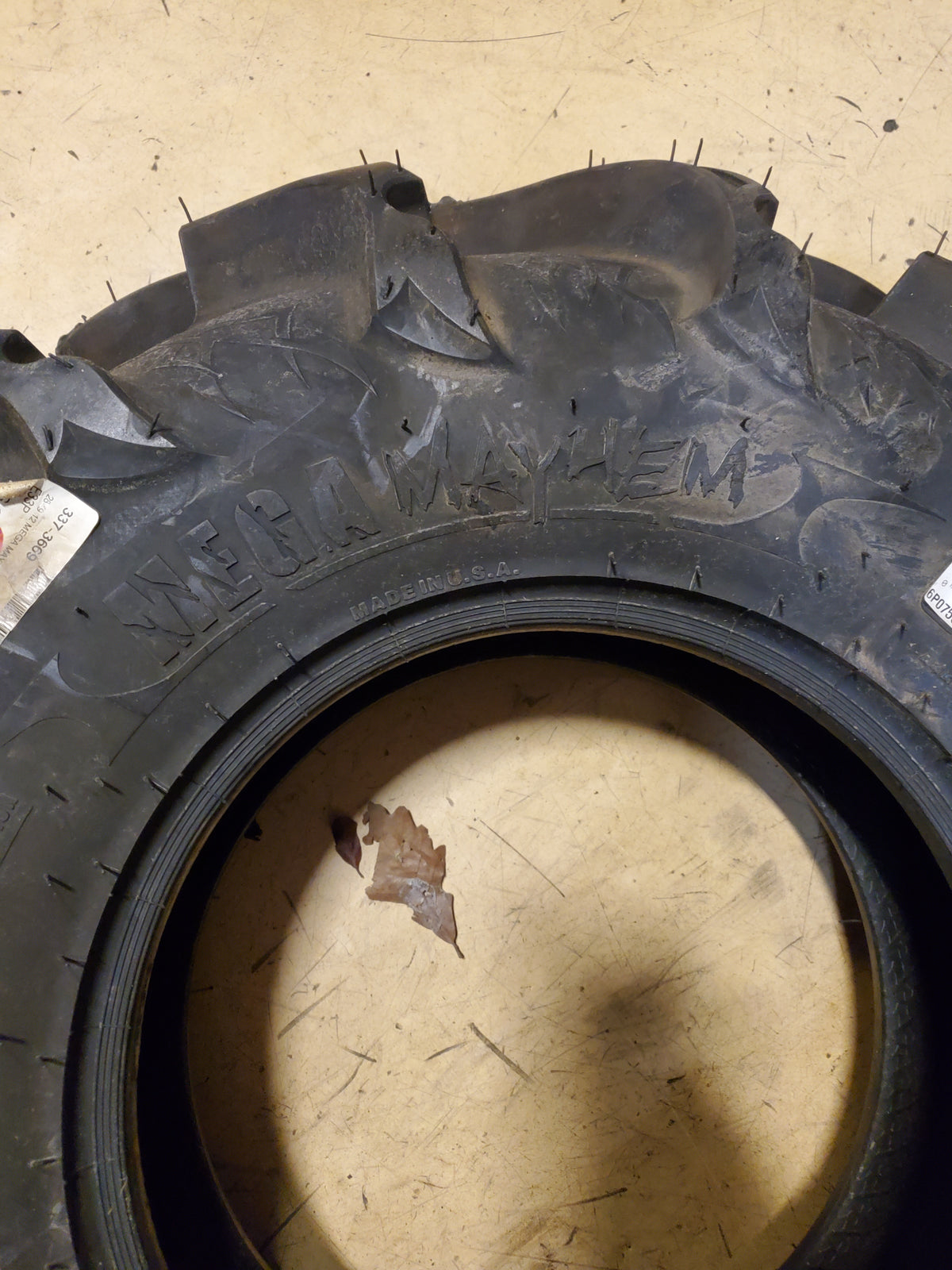 ITP MEGA MAYHEM I BSW 28 9 12 60J 6PLY ATV/UTV TIRE 6P0756