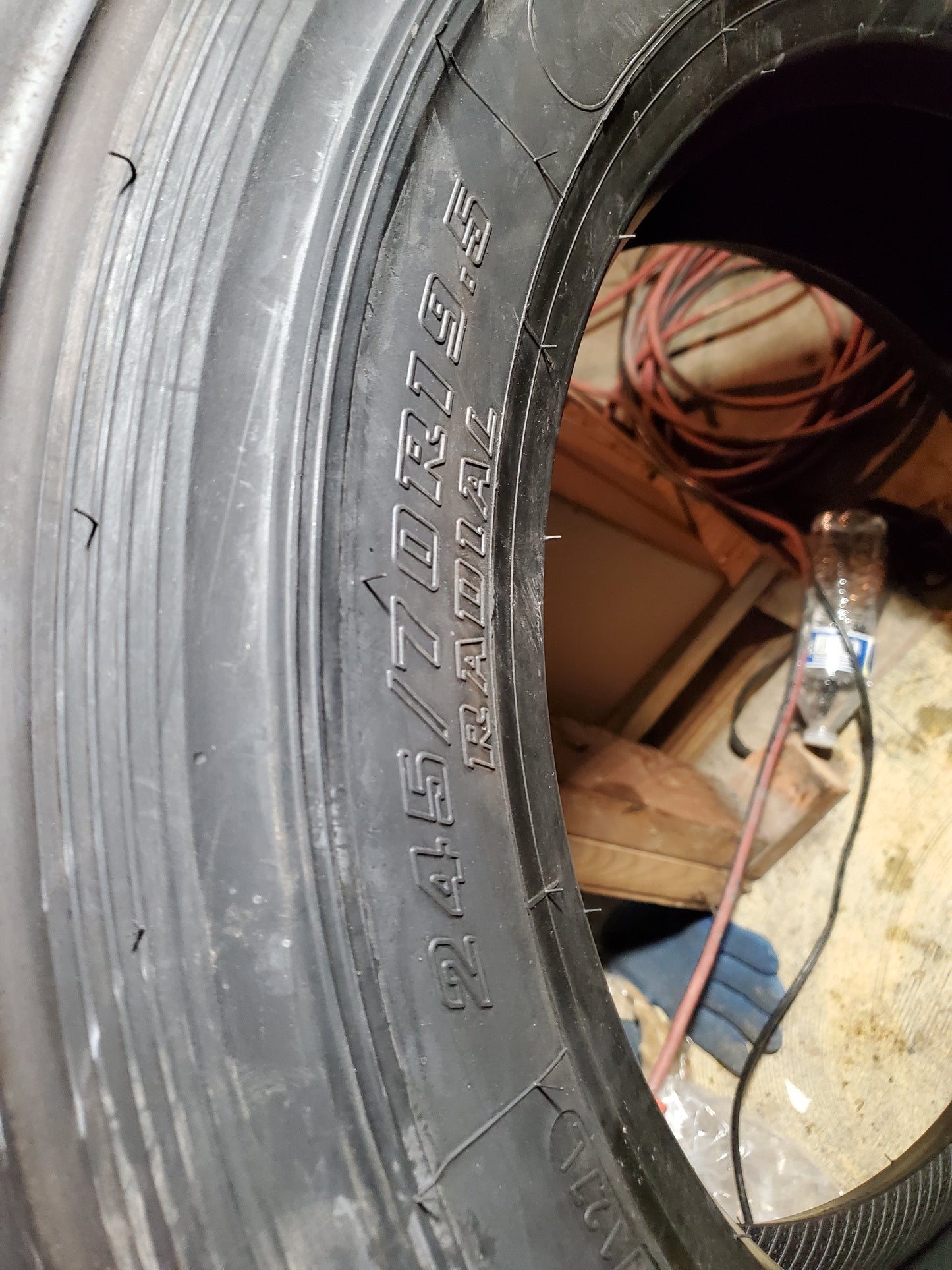 BRIDGESTONE R238 BSW LT 245 70 19.5 129/127L 12PLY ALL POSITION TIRE 248732