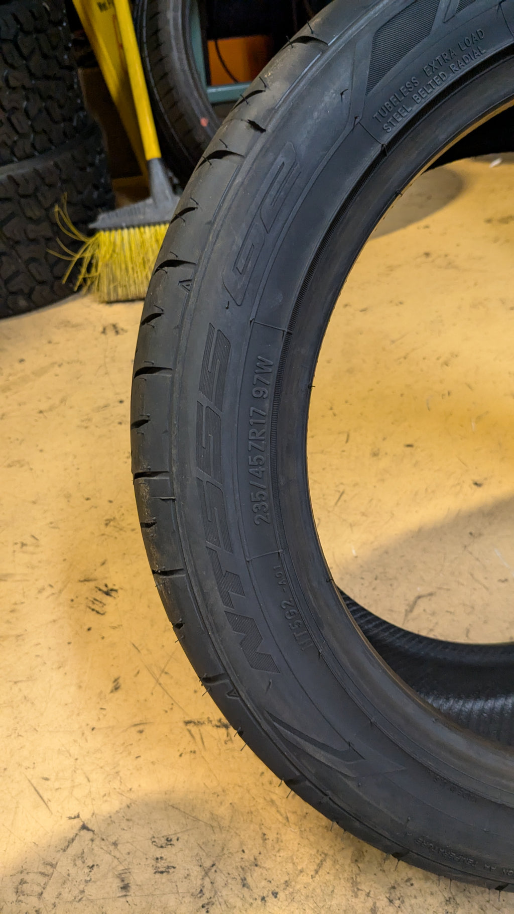 2 NITTO NT555 G2 BSW P 235 45 17 97W XL UHP TIRE 211370