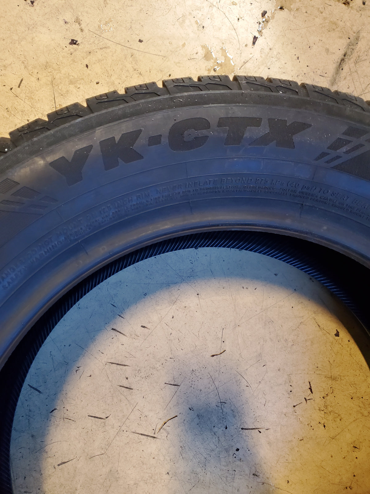 YOKOHAMA YK-CTX BSW P 225 60 17 99H PERFORMANCE TIRE 110105901
