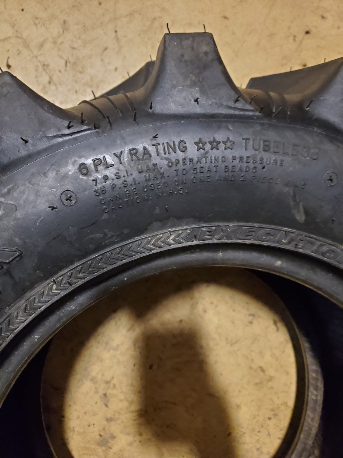KENDA EXECUTIONER BSW AT 25 10 12 6PLY ATV/UTV TIRE 085381225C1