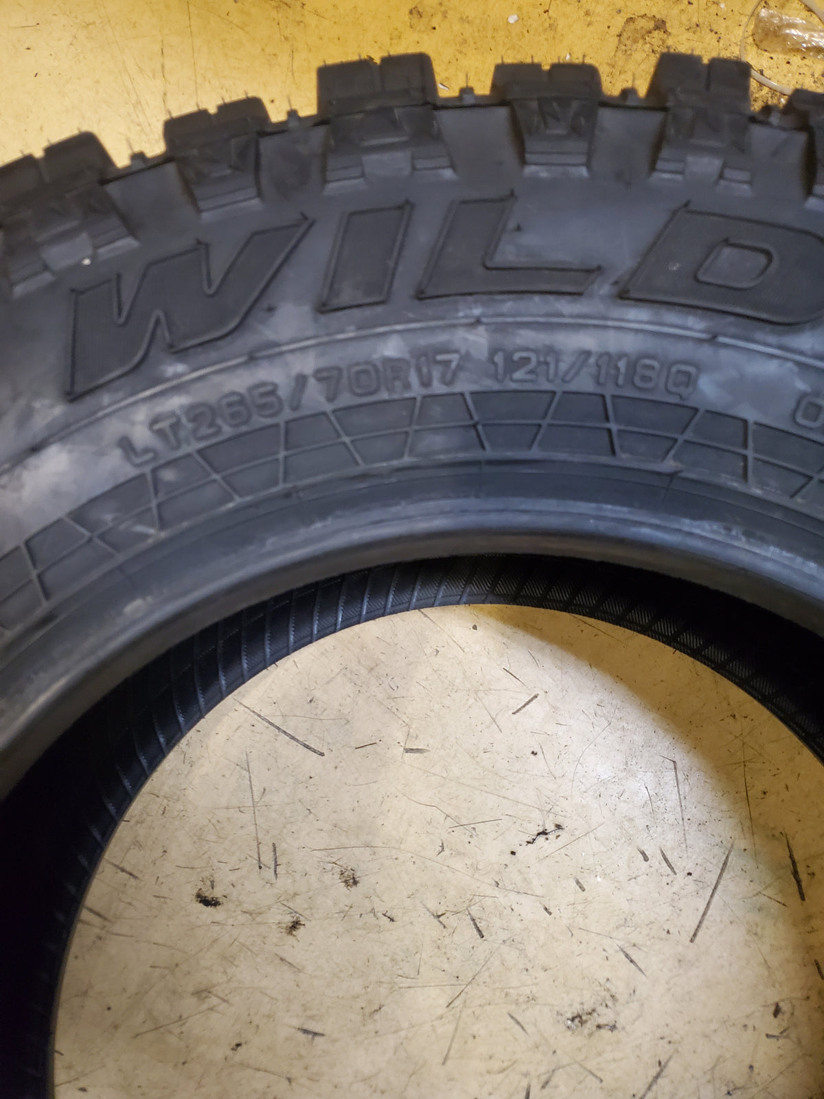 FALKEN WILDPEAK MT01 BSW LT 265 70 17 121/118Q 10PLY MUD TERRAIN TIRE 28516702