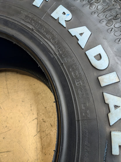 2 GT RADIAL KOMODO MT PLUS OWL LT 33 12.50 15 108Q C MUD TERRAIN TIRES A294