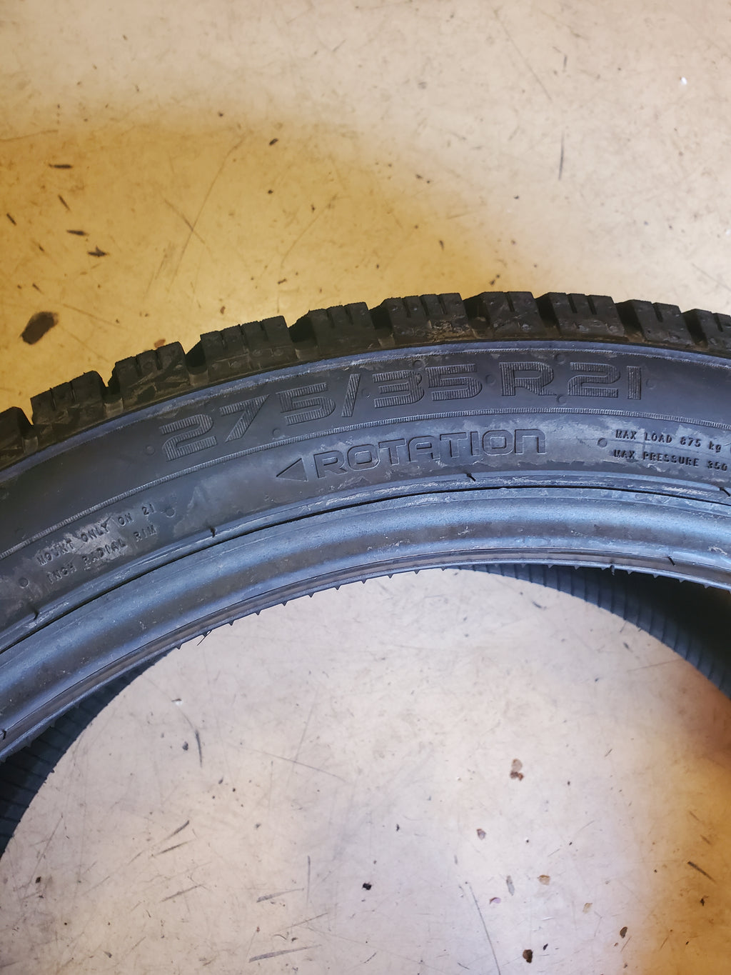 4 NOKIAN HAKKAPELIITTA R5 EV FOAM BSW P 275 35 21 103T XL WINTER TIRE TF00023