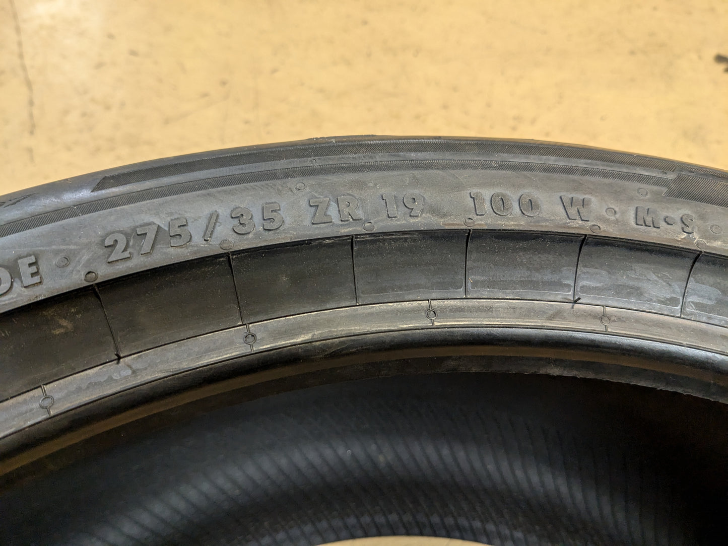 GENERAL G-MAX AS-07 BSW P 275 35 19 100W XL UHP ALL SEASON TIRE 15570100000