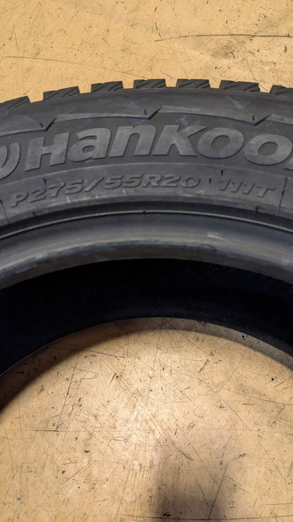 NOS HANKOOK I PIKE RW11 BSW P 275 55 20 111T WINTER TIRE 1009539