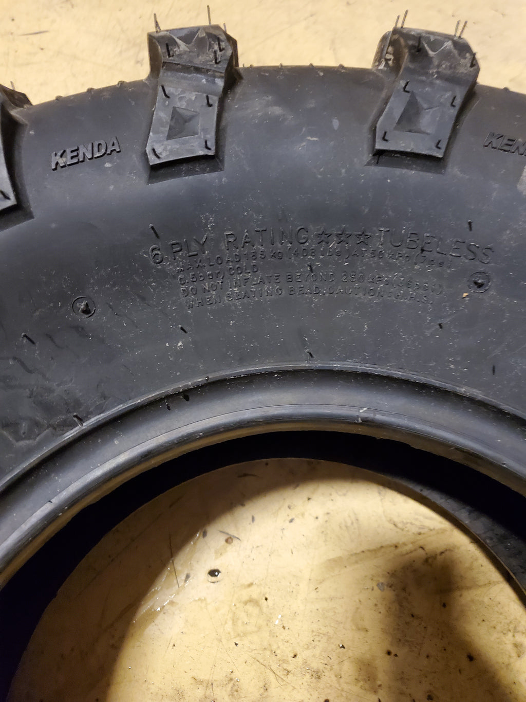 NOS KENDA BEAR CLAW EVO BSW 26 9 12 6PLY ATV/UTV TIRE ‎085921248C1