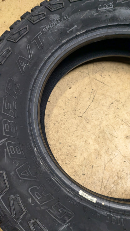 4 GENERAL GRABBER A/T SPORT W BSW P 255 70 18 113T ALL TERRAIN TIRE 03122850000