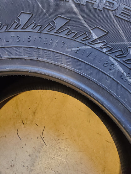 NOKIAN HAKKAPELIITTA LT3 STUDDED LT 315 70 17 121/118Q 8PLY WINTER TIRE TS32402