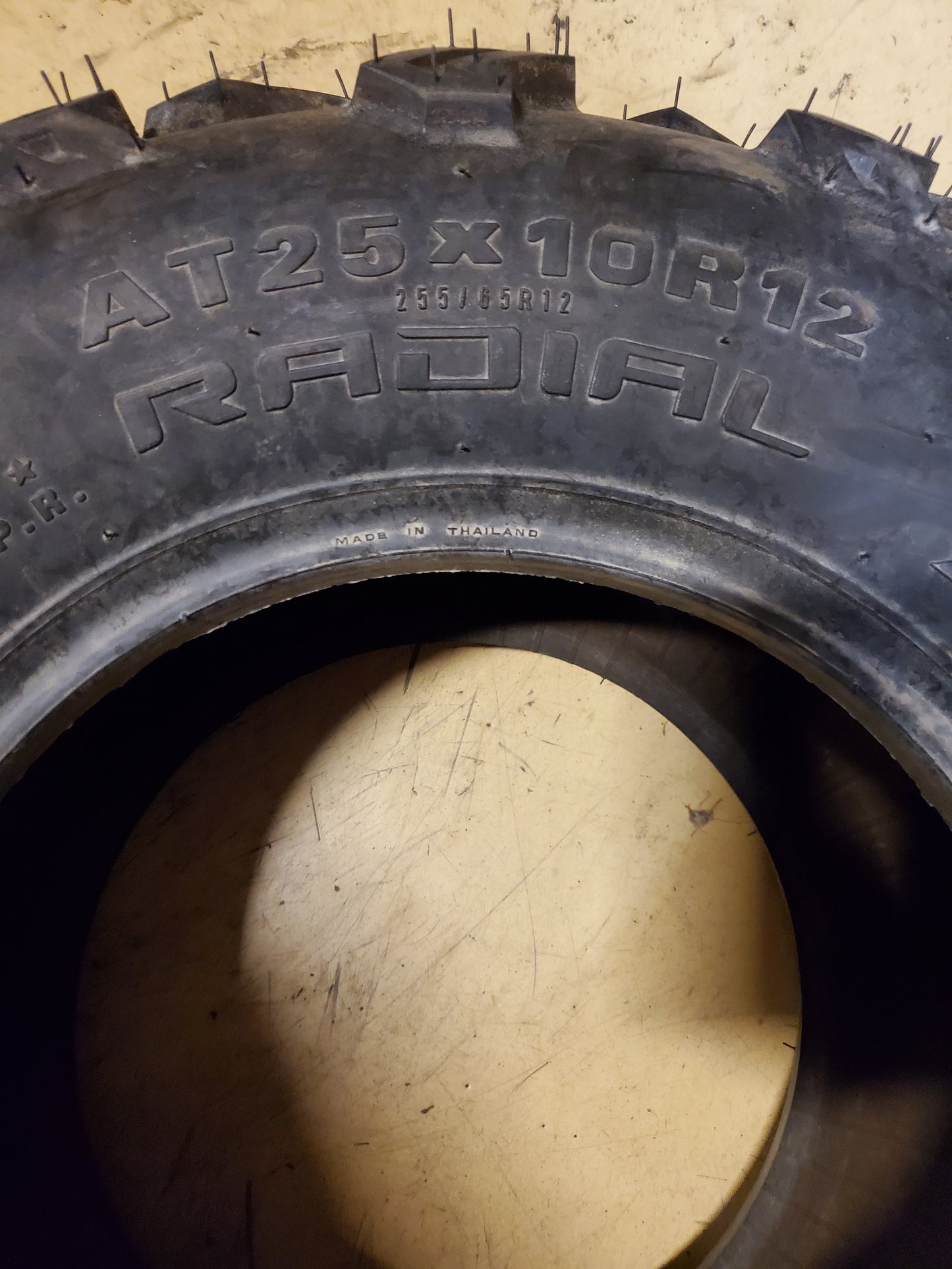 OCELOT BLACK DIAMOND ATR BSW AT 25 10 12 6PLY ATV/UTV TIRE 748T3731250