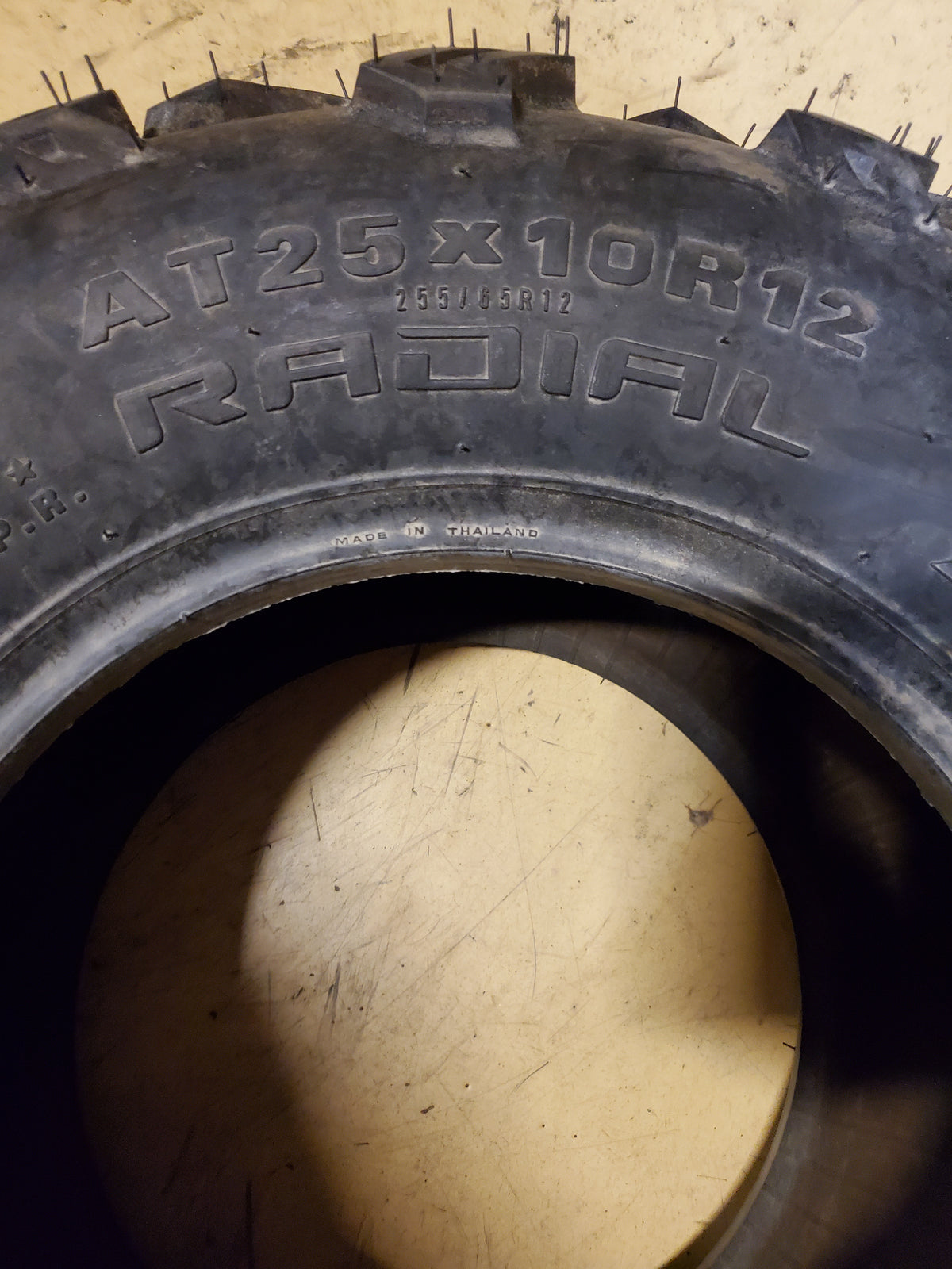 OCELOT BLACK DIAMOND ATR BSW AT 25 10 12 6PLY ATV/UTV TIRE 748T3731250