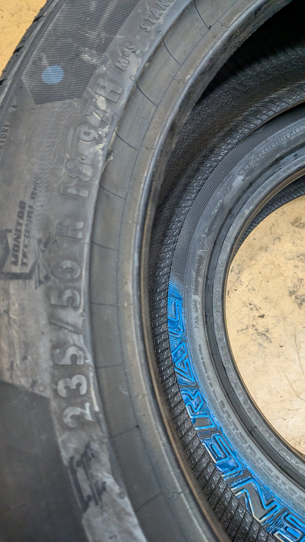 GENERAL ALTIMAX RT45 BSW P 235 50 18 97H ALL SEASON TIRE 15576560000