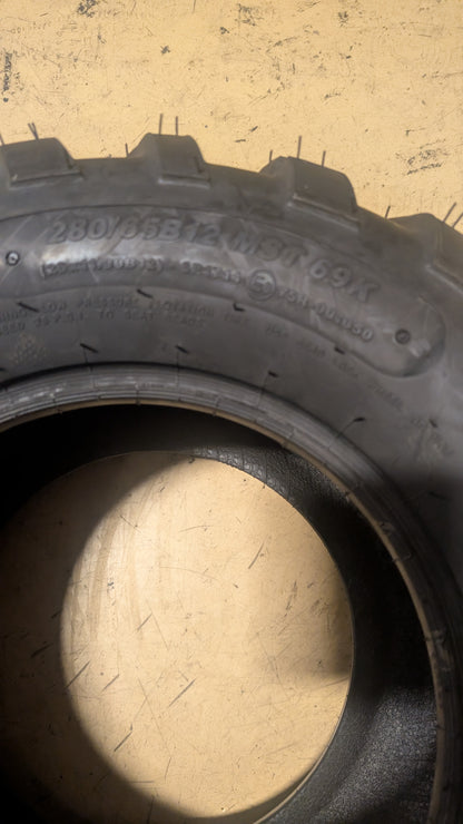 CARLSTAR AT489 XD BSW 26 11 12 69K 8PLY ATV/UTV TIRE 6P1714