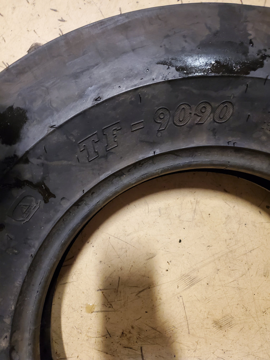 NOS BKT TF9090 FRONT TRACTOR F-2 103A6 BSW  7.5 16 8PLY TRACTOR TIRE 94021123