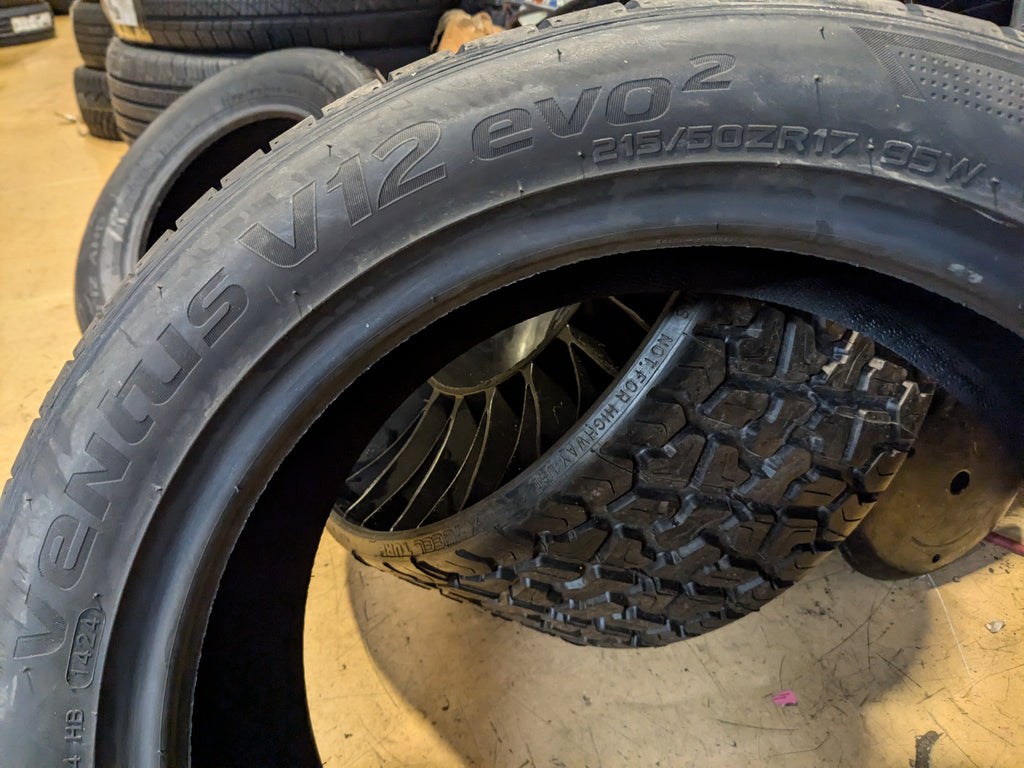HANKOOK VENTUS V12 EVO2 BSW P 215 50 17 95W UHP TIRE 1015690