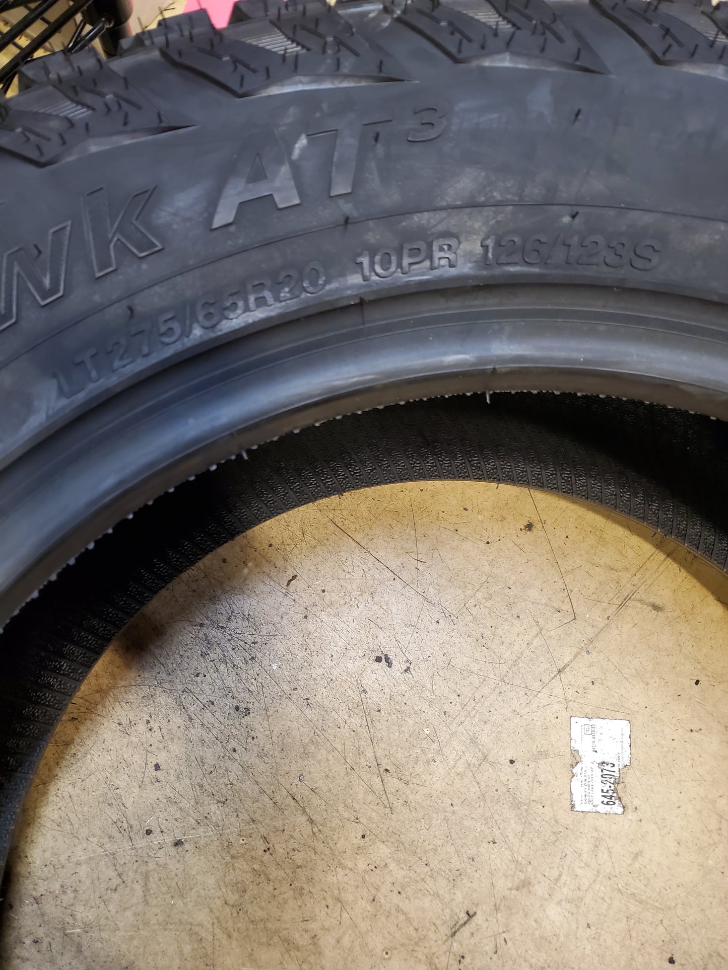 ACHILLES DESERT HAWK AT3 BSW LT 275 65 20 126/123S 10PLY ALL TERRAIN TIRE ADK43