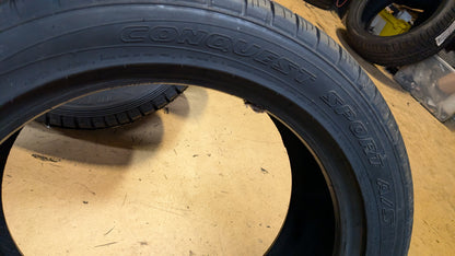 DUNLOP  CONQUEST SPORT A/S BSW P 245 45 18 96Y SL UHP TIRE 016706