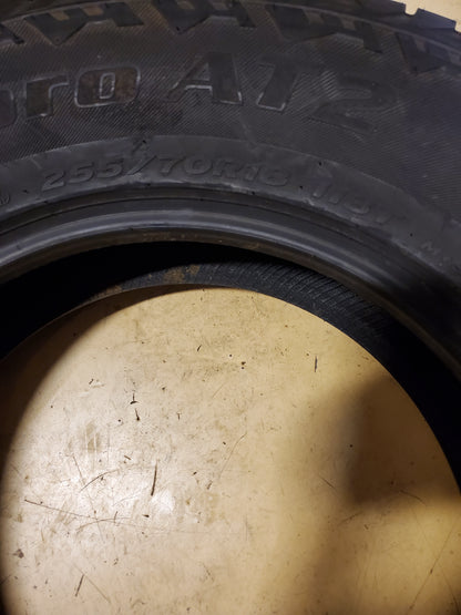 HANKOOK DYNAPRO AT2 RF11 BSW P 255 70 18 113T ALL TERRAIN TIRE 1021536