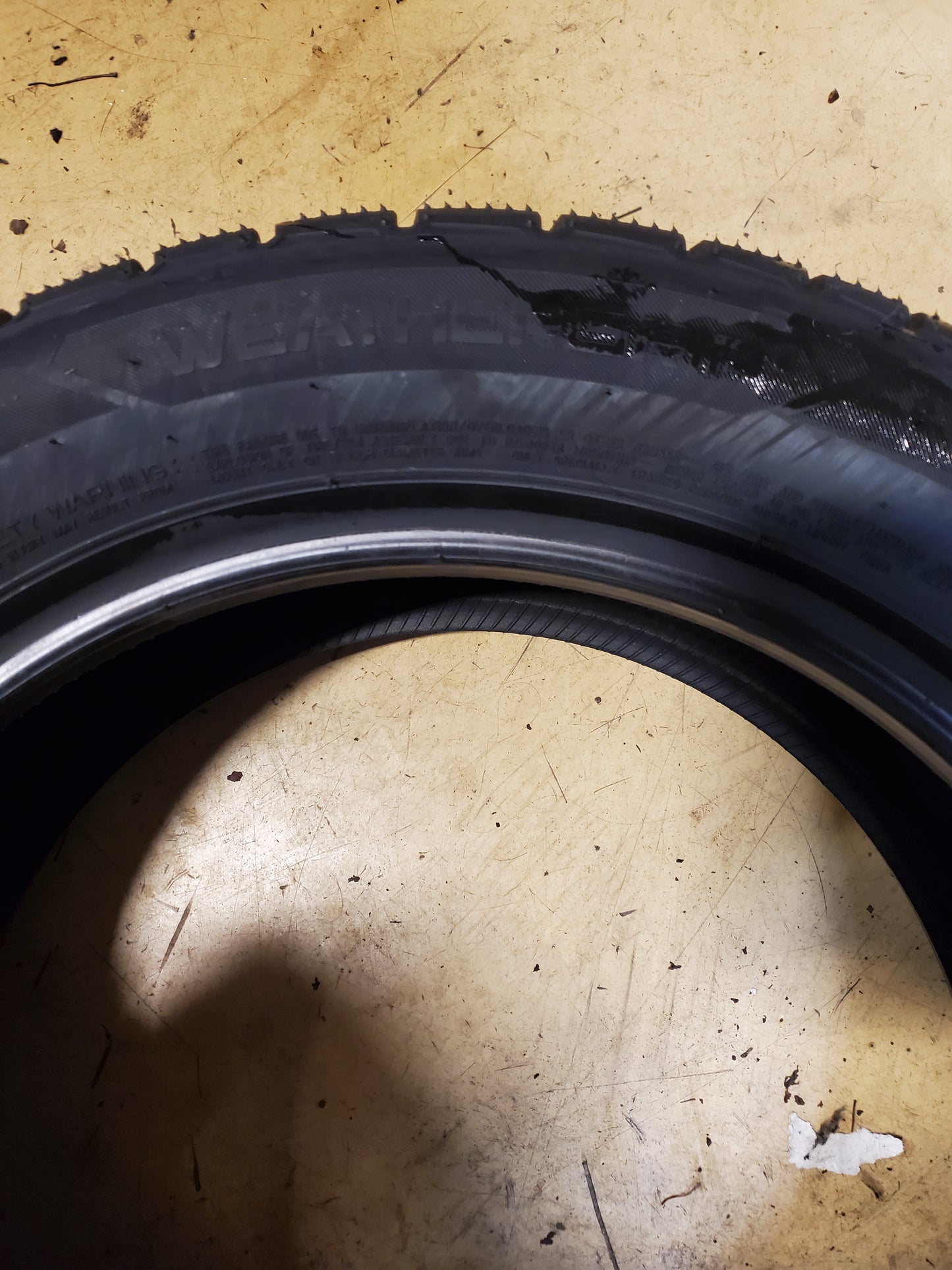 FIRESTONE WEATHERGRIP BSW P 205 55 16 91V ALL WEATHER TIRE 011568
