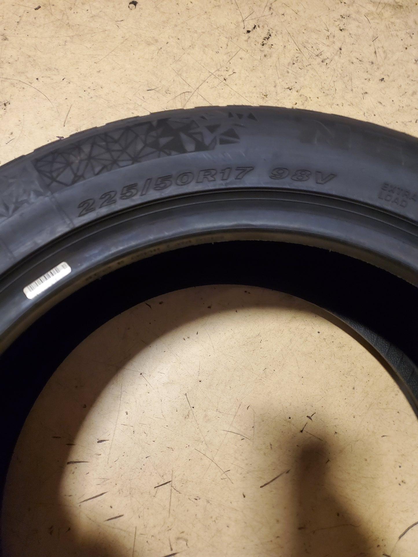 NEXEN WINGUARD SPORT 2 BSW P 225 50 17 98V XL WINTER TIRE 15483NXK