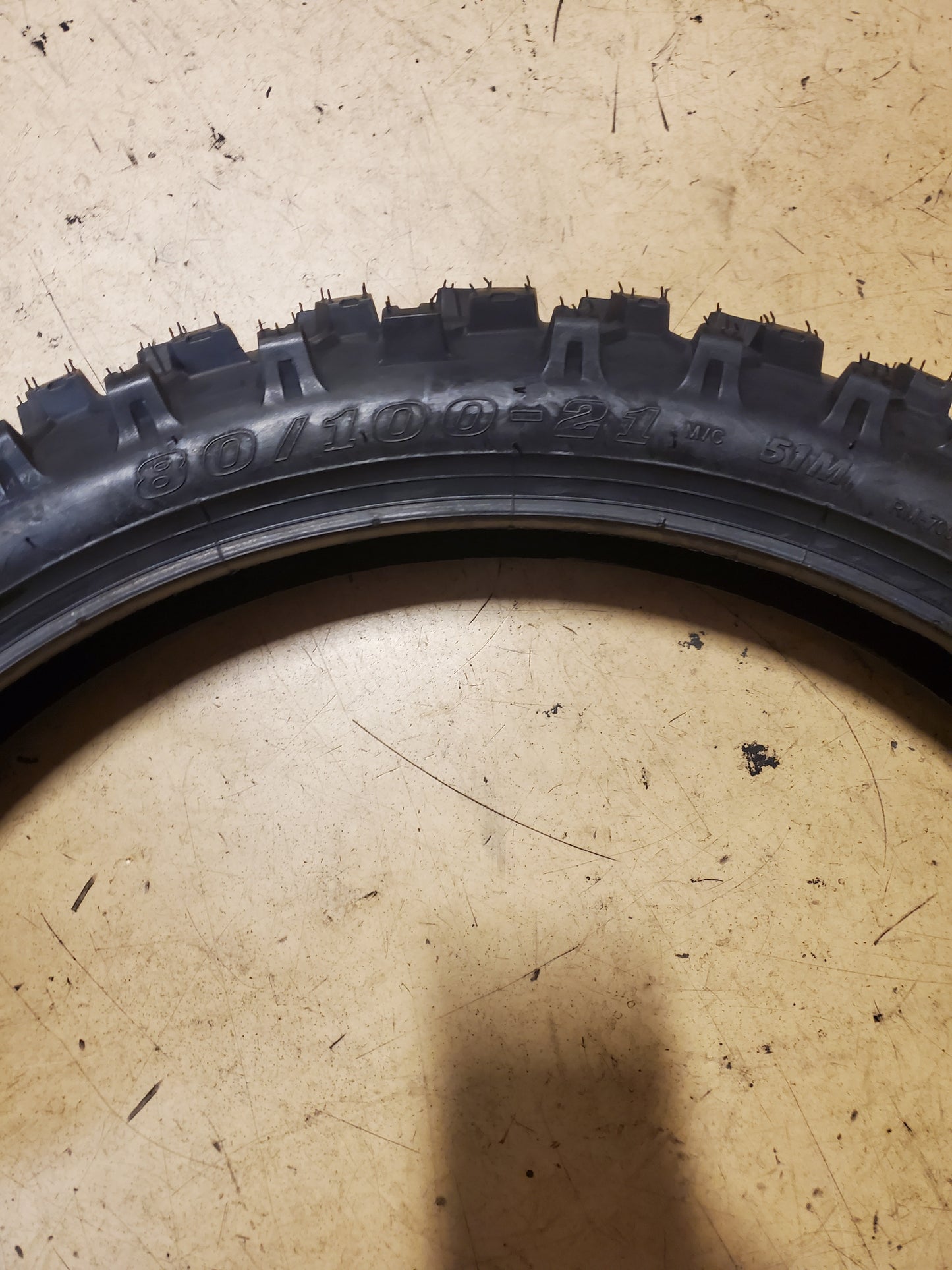 TUSK EMEX T-35 BSW 80 100 21 51M DIRT BIKE TIRE 2004590002