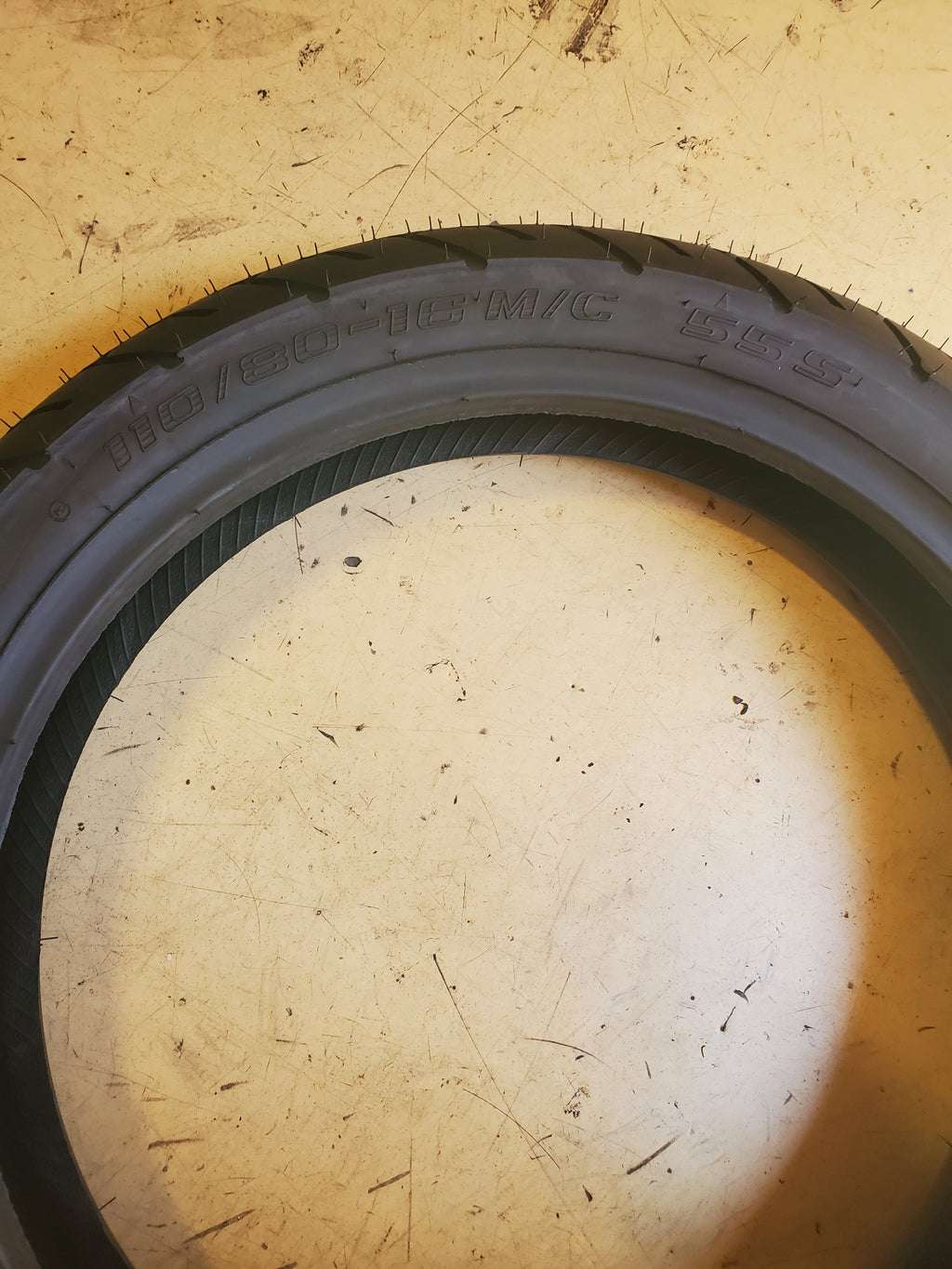 SHINKO SR567 BSW 110 80 16 55S FRONT MOTORCYCLE TIRE 874286