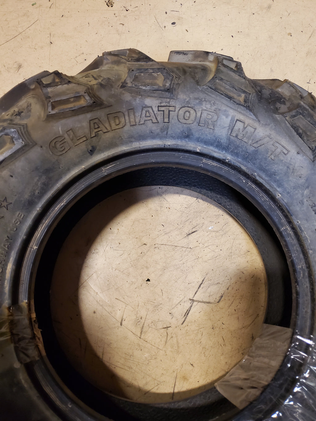 GLADIATOR M/T BSW AT 25 8 12 6PLY ATV/UTV TIRE 1378602281
