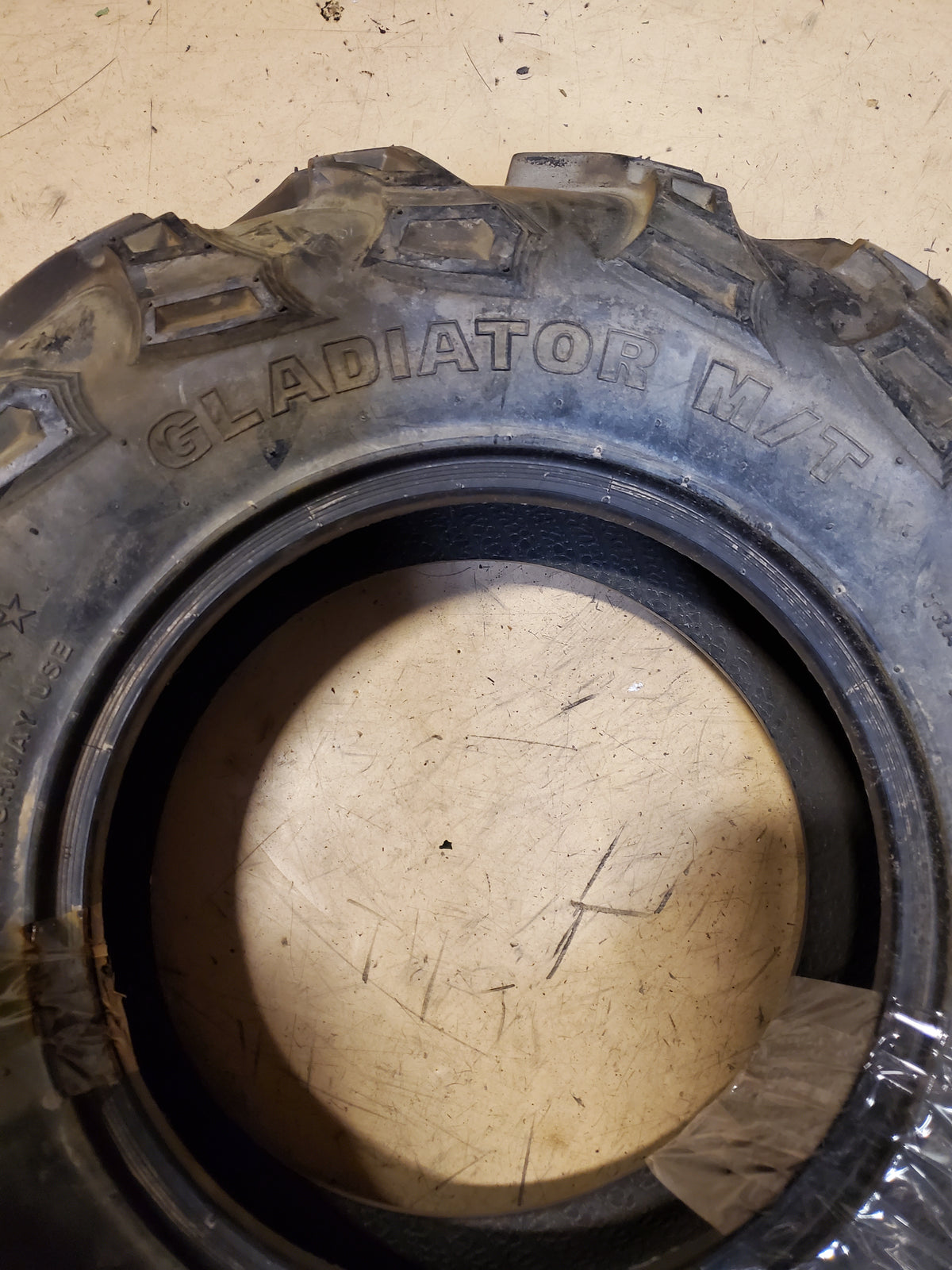 GLADIATOR M/T BSW AT 25 8 12 6PLY ATV/UTV TIRE 1378602281