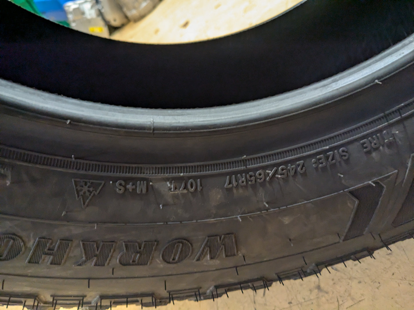 GOODYEAR WRANGLER WORKHORSE AT BSW P 245 65 17 107T ALL TERRAIN TIRE 480592855