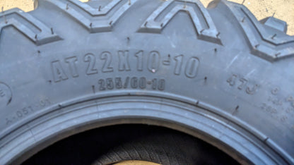 SUNF POWER II BSW AT  255 60 10 6 PLY ATV/UTV TIRE SP2556010
