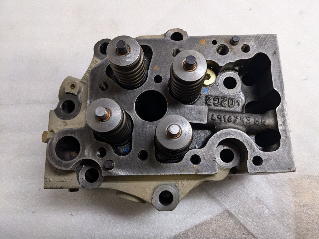 CUMMINS 4916793 2866707 CYLINDER HEAD ASSEMBLY FOR CUMMINS ENGINE QSK60 CM850 REMANUFACTURED B2